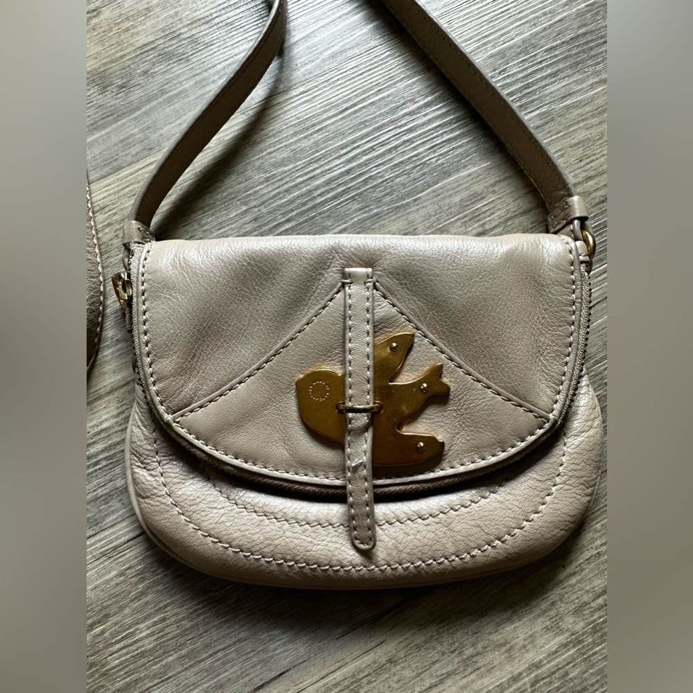 Marc By Marc Jacobs~ Petal To The Metal Natasha Bird shoulder bag